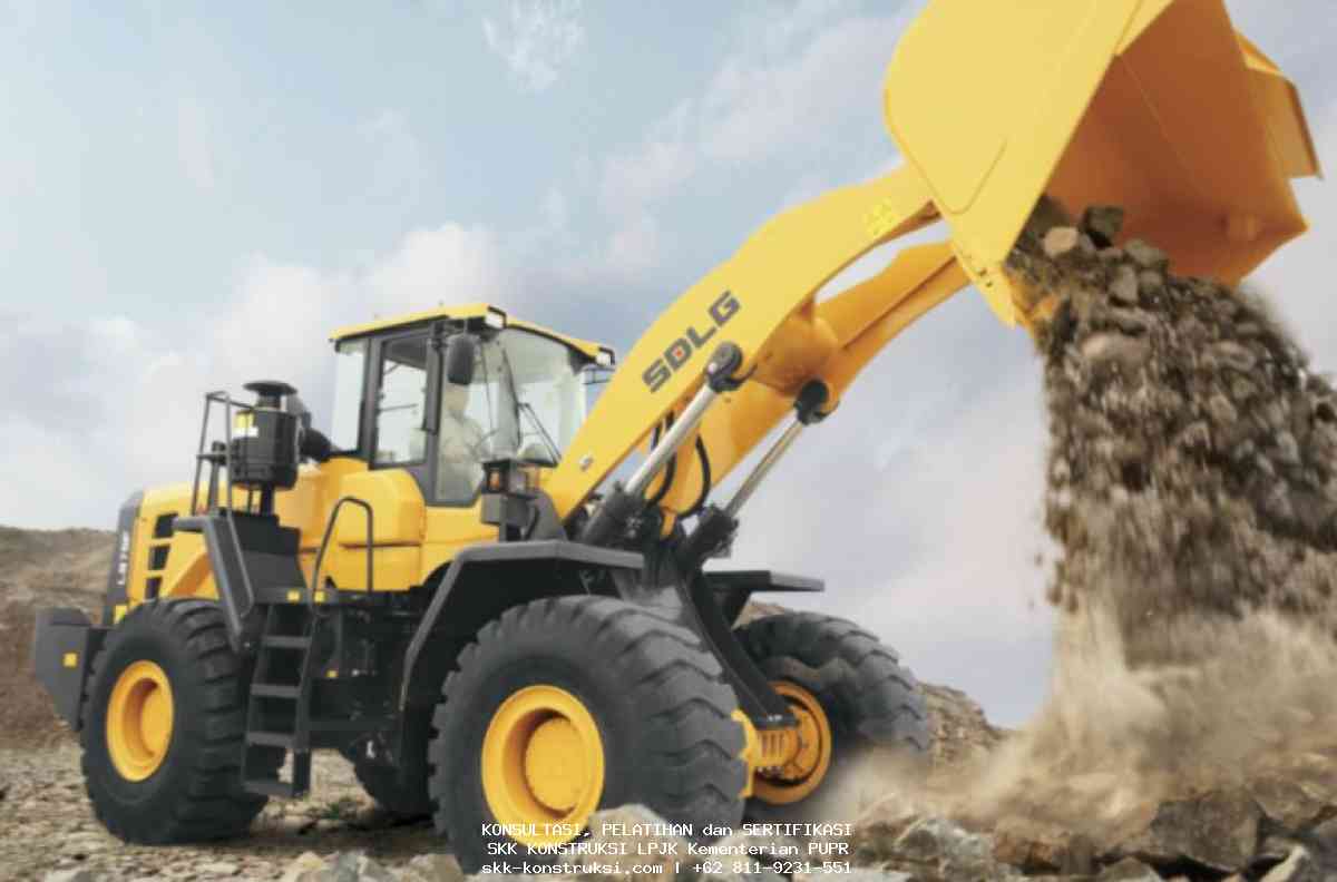 Alat Berat Konstruksi Backhoe Loader dan Motor Grader  