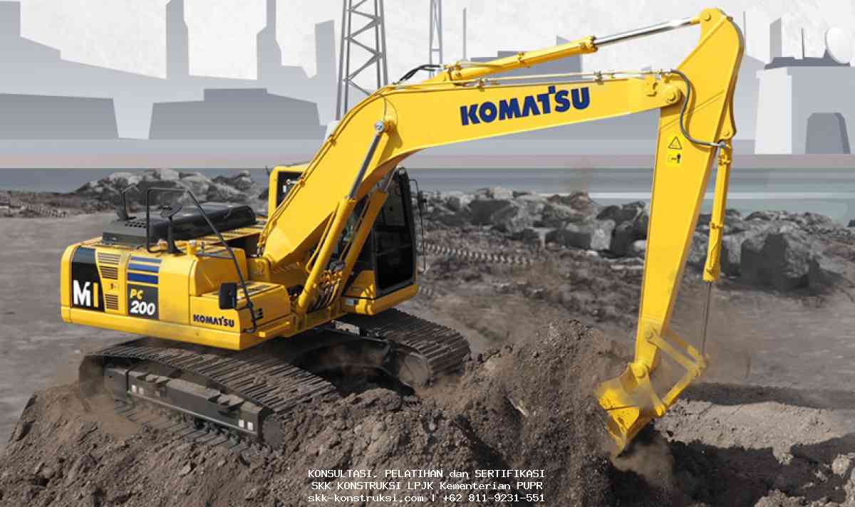 Mengenal Brand Excavator Komatsu 