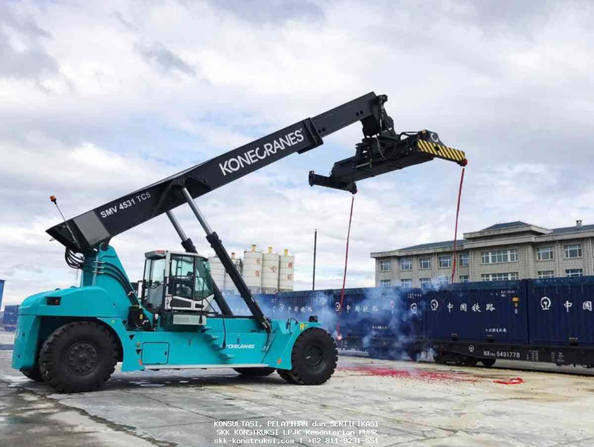 Reach Stacker:Surat Izin Alat (SIA) atau Surat Izin Layak Operasi (SILO)